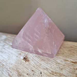rose quartz pyramid, pyramid crystal, rose quartz south africa