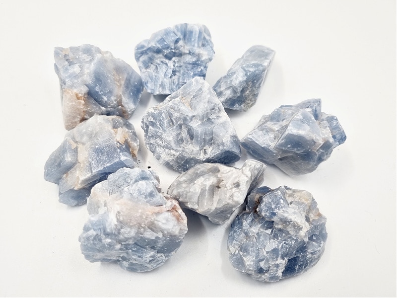 Blue calcite for sale south africa, gemstone polished blue