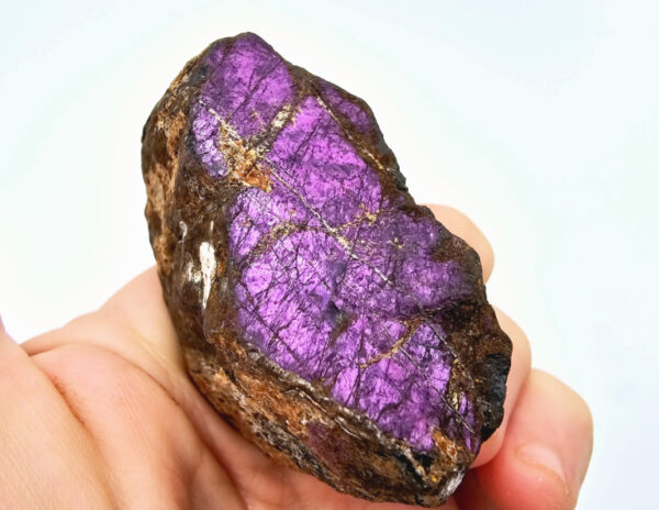 purpurite crystal, metallic gem south africa