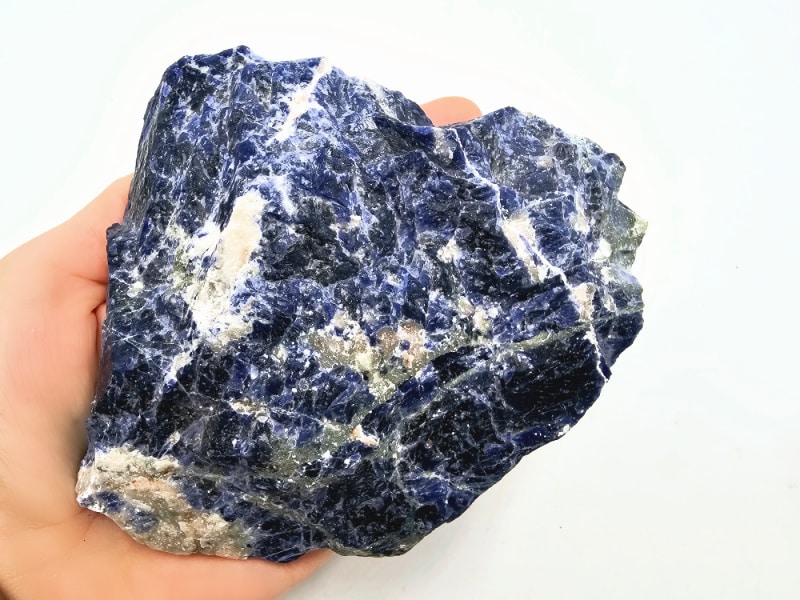 Sodalite Rough Crystal Chunk, Gemstone online South Africa, Cape Town