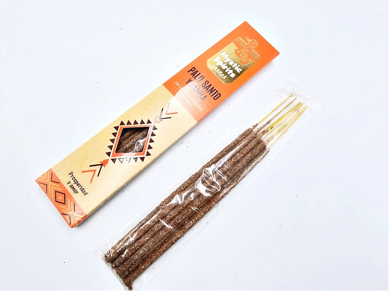 Mystic Spirits Palo Santo & Cinnamon Incense Sticks - Hello Indigo Halo