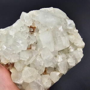 apophylite crystal, rough, cluster, white, beautiful crystal