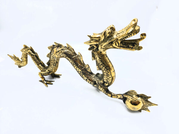 Dragon Statue Long Brass, chinese statue, feng shui statue, dragon statue south africa, home decor