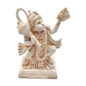 Hanuman Statue, part human, part monkey, statue, hanuman, white caste, Hindu Ramayana