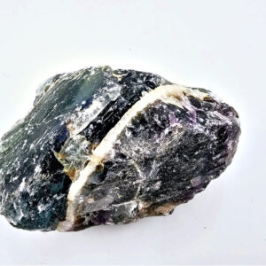 rainbow fluorite rough chunk, crystal, looks like rolling waves of the ocean, rough, cluster