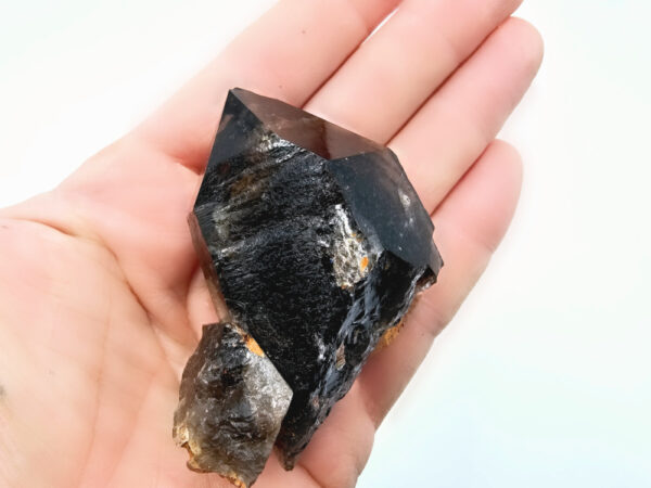 Smoky Quartz Point Rough I (82g) Orthoclase