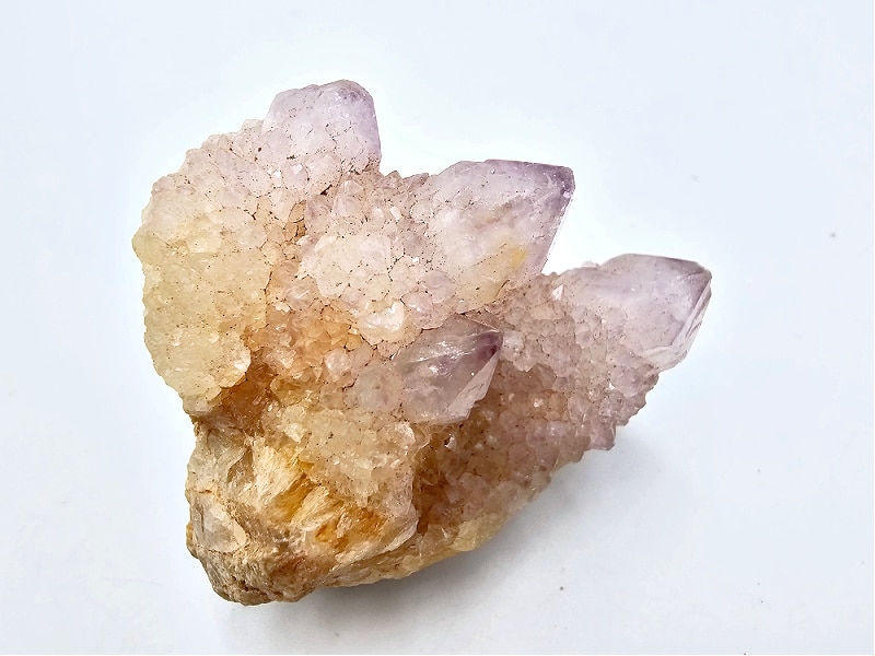 spirit quartz cluster, rough, cluster, beautiful pink shade gemstone, crystal