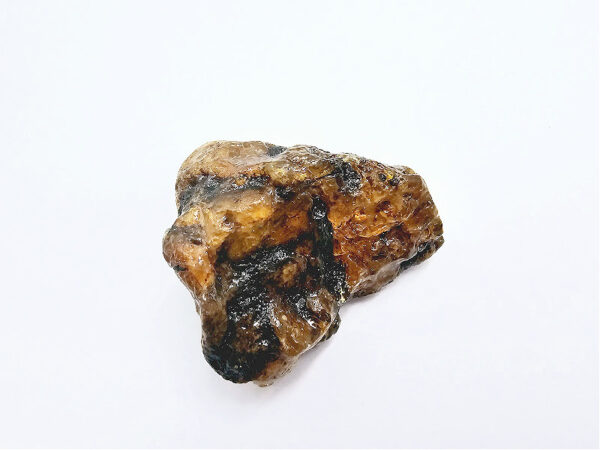 amber, brown and black, crystal, natural, Madagascar