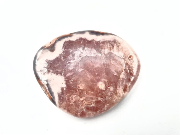 pink amethyst slice, polished pink amethyst, rare crystal, gem