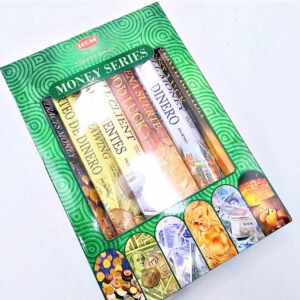 HEM Money Series Incense Pack (6in1), Good luck, call money, fast luck, call client, attracts money, money drawing, incense,