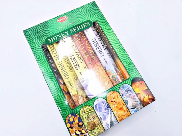 HEM Money Series Incense Pack (6in1), money series incense, money incense combo, hem incense, fragrant incense