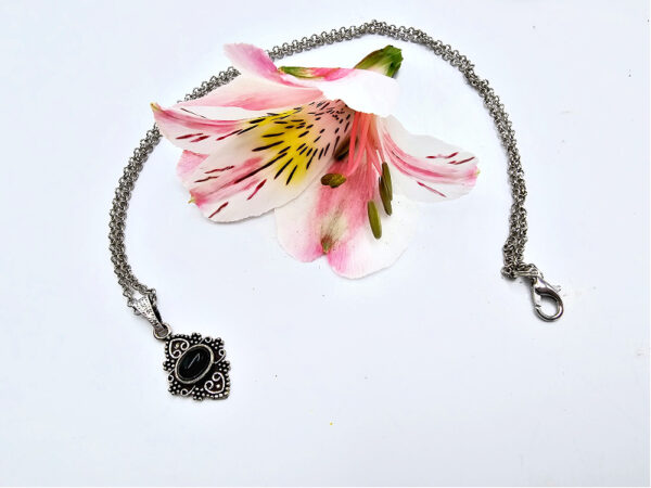 Bohemian Necklace Black Onyx - Image 2