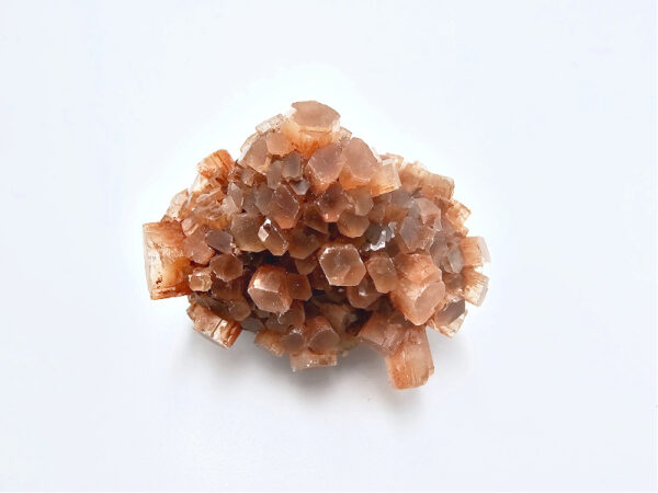 crystal aragonite, rough, brown, crystal