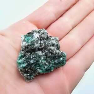 Emerald In Mica Schist Matrix, rough, water and earth