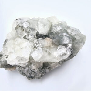 Apophyllite Cluster, crystal, rough, silver