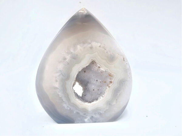 *Agate Geode Standing Freeform Flame A (256g)