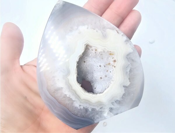 *Agate Geode Standing Freeform Flame A (256g) - Image 2