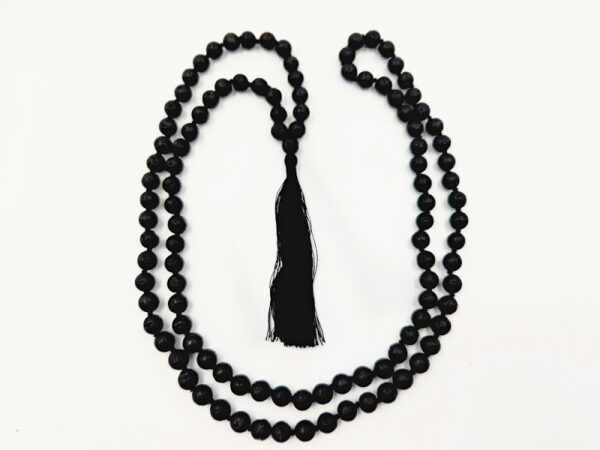 Lava Stone Mala Beads (Black)