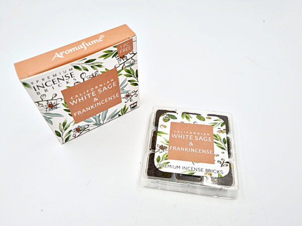 Aromafume White Sage & Frankincense Incense Bricks