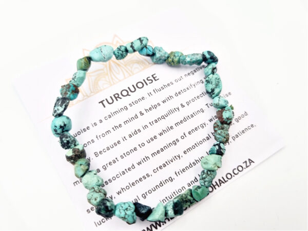 Bangle Stone Chipped Turquoise