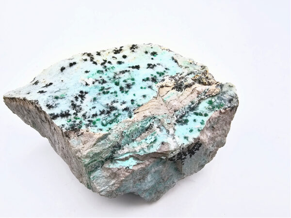 Drusy Chrysocolla Specimen K (246g) Dendritic Markings