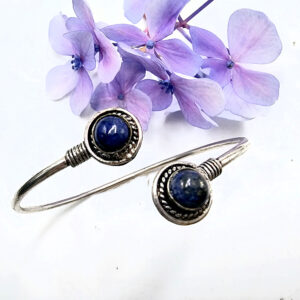 Lapis Lazuli Brass Bracelet, lapis lazuli, jewellery