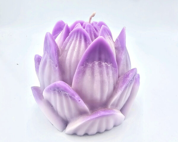 Large Lotus Candle