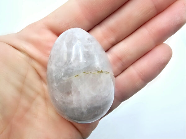 Lunar Quartz Egg (5cm) With Natural Inclusions