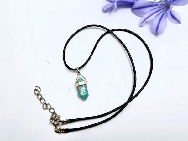 Amazonite Point Necklace Mini (925 Silver) - Image 2