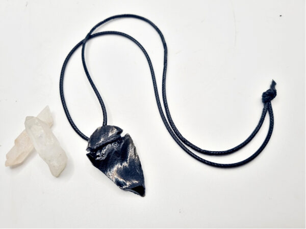 Black Obsidian Arrow Head Necklace