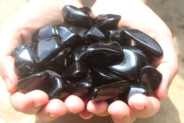 Black Tourmaline Tumble Stones