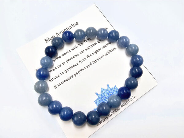 Blue Aventurine Bangle (8mm)