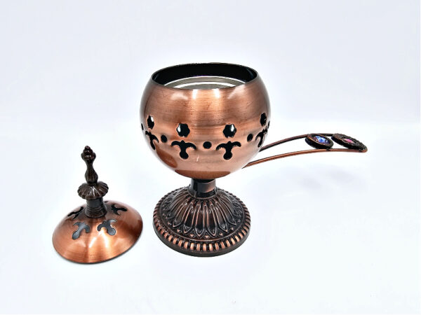 Bronze Loban Burner with Handle