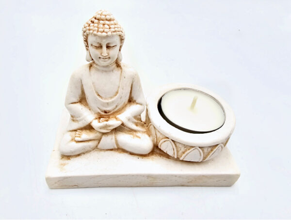 Candle Holder Buddha  Meditation (10cm)