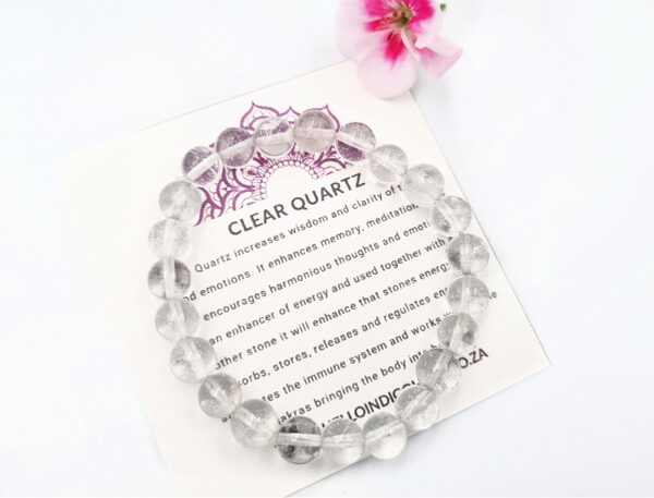 Clear Quartz Bangle (8mm)