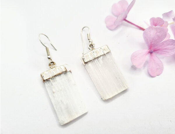 Selenite Earrings