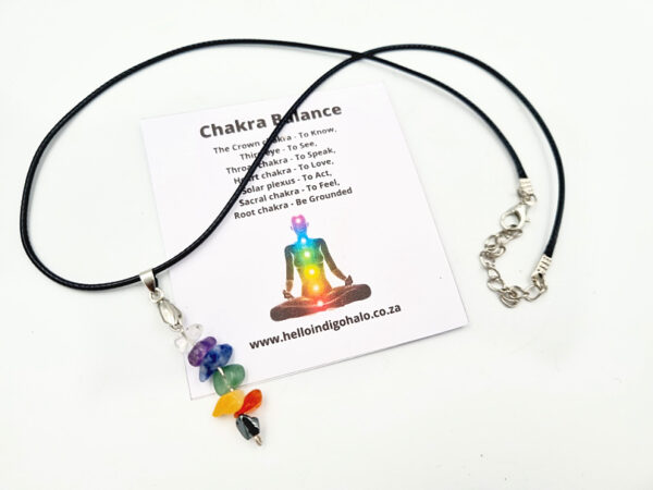 Chakra Gemstone Necklace - Image 2