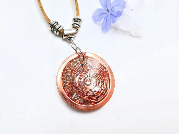 OM Orgonite Necklace - Image 2