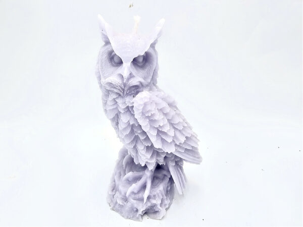 Large Owl Candle