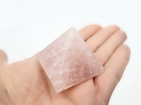 Rose Quartz Pyramid (5cm) - Image 2