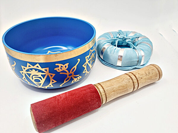 *Throat Chakra Singing Bowl (13cm)