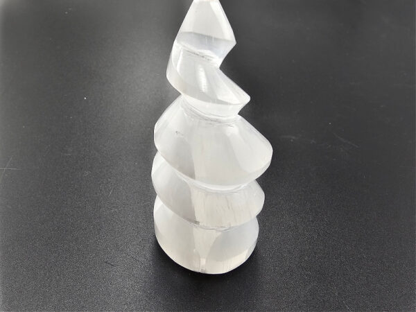 Selenite Spiral (10cm)