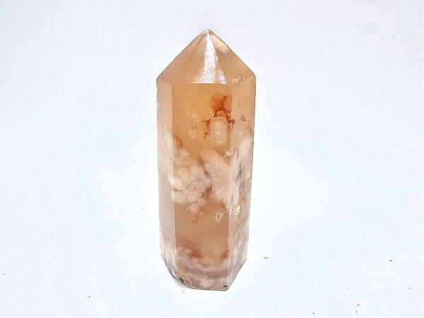 Flower Agate Polished Point C (109g) - Image 2