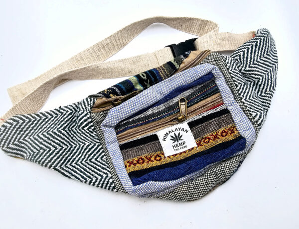 Hemp Moon Money Bag I