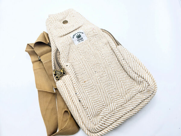 Hemp One Strap Bag D