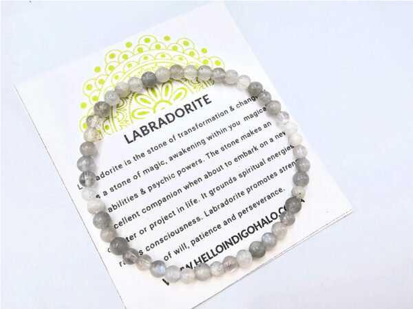 Labradorite Bangle (4mm)