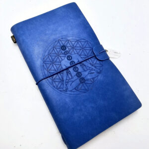 NEW Meditation Chakra Flower Of Life Journal Blue 20x12cm