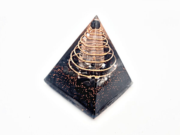 Shungite Orgonite Pyramid (7cm)