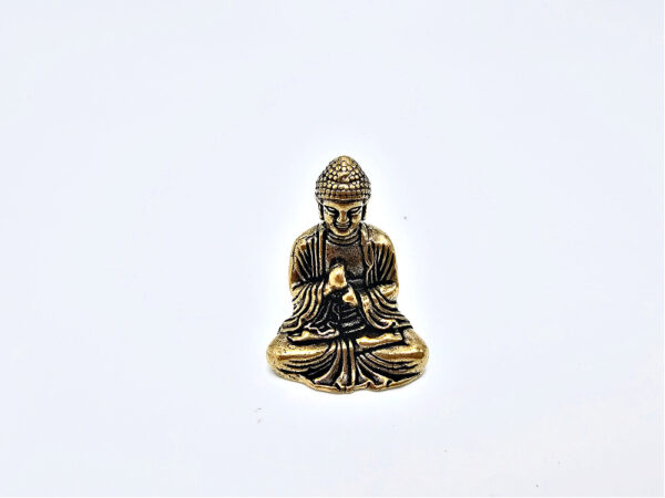 *Small Brass Ornament - Buddha (3cm)