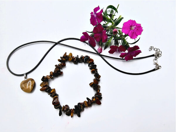 Tigers Eye Jewellery Gift Set (Prosperity) - Image 3